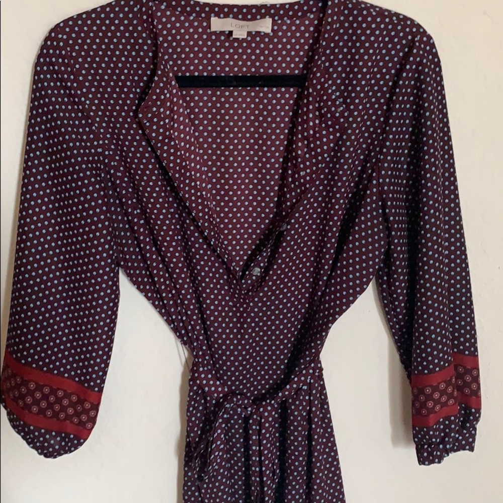 Printed Shirtdress